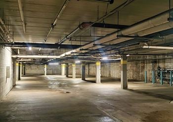 Underground heated parking
